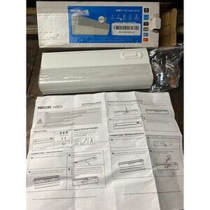 Nicor 9” LED Direct Wire Under Cabinet Light W/On/Off Switch Dimmable LED